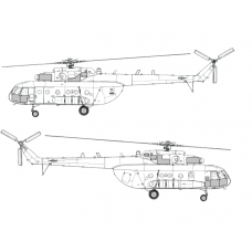 TC 72047 Mil Mi-17-1V "Hip" (Poland Air Force) Extenal Armour - Power unit & Pilot cabin Set 1/72 TC 72047 Mil Mi-17-1V "Hip" (Poland Air Force) Extenal Armour - Power unit & Pilot cabin Set 1/72