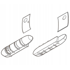 TC72054 Mil Mi-8/17 "Hip" Fuselage Fuel Tanks + Doors 1/72 TC72054 Mil Mi-8/17 "Hip" Fuselage Fuel Tanks + Doors 1/72