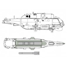 TC72069 Kamov Ka-27 M "HELIX" Exterior Detail Set 1/72 TC72069 Kamov Ka-27 M "HELIX" Exterior Detail Set 1/72