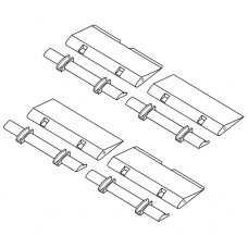 TC 48002 Sukhoi Su-25 "Frogfoot" Flaps Set 1/48