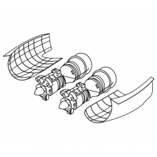 TC 72026 Mil Mi-28 "Havoc" Engine Detail Set 1/72 TC 72026 Mil Mi-28 "Havoc" Engine Detail Set 1/72