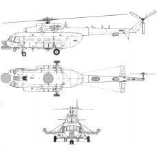 TC 72040 Mil Mi-8 MNP-2 "Hip" Conversion Detail Set 1/72 TC 72040 Mil Mi-8 MNP-2 "Hip" Conversion Detail Set 1/72