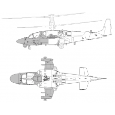 TC 72042 Kamov Ka-52K "Katran" Conversion Detail Set 1/72 TC 72042 Kamov Ka-52K "Katran" Conversion Detail Set 1/72