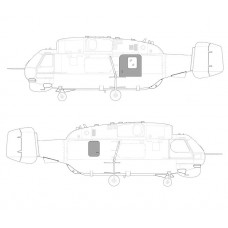 TC 48004 Kamov Ka-32 Helix-C The Sliding Door & Emergency Hatch Set 1/48 TC 48004 Kamov Ka-32 Helix-C The Sliding Door & Emergency Hatch Set 1/48