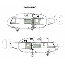 TC 48025 Ка-32А11BC Conversion Detail Set 1/48 TC 48025 Ка-32А11BC Conversion Detail Set 1/48