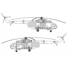 TC 48059 Mil Mi-8 PPB Conversion Detail Set 1/48 TC 48059 Mil Mi-8 PPB Conversion Detail Set 1/48