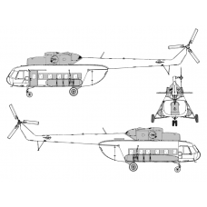 TC 48066 Mil Mi-8 P-PS Conversion Detail Set 1/48 TC 48066 Mil Mi-8 P-PS Conversion Detail Set 1/48