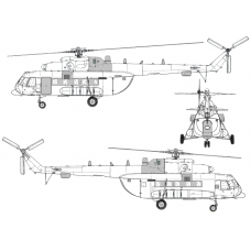 TC72077 Mil Mi-8 AMT-1 Conversion Detail Set TC72077 Mil Mi-8 AMT-1 Conversion Detail Set