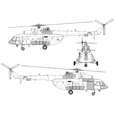 TC72078 Mil Mi-8 AMTSh-V Conversion Detail Set TC72078 Mil Mi-8 AMTSh-V Conversion Detail Set