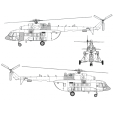 TC72079 Mil Mi-171 Sh (AMTSh) Conversion Detail Set TC72079 Mil Mi-171 Sh (AMTSh) Conversion Detail Set