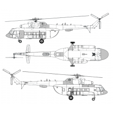 TC72083 Mil Mi-8 MTV-1 Conversion Detail Set TC72083 Mil Mi-8 MTV-1 Conversion Detail Set