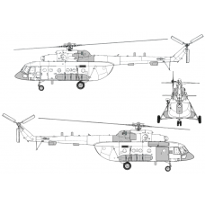 TC72089 Mil Mi-8 AMTSh APU Safir-5 Conversion Detail Set TC72089 Mil Mi-8 AMTSh APU Safir-5 Conversion Detail Set