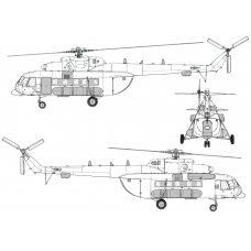 TC72105 Mil Mi-171 Conversion Detail Set TC72105 Mil Mi-171 Conversion Detail Set