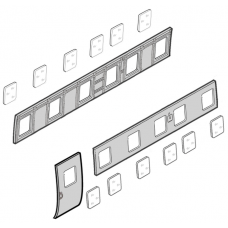 TC72107 Mil Mi-8 Square Windows Set TC72107 Mil Mi-8 Square Windows Set