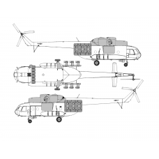 TC72120 Mil Mi-8 PPA Conversion Detail Set 1/72 TC72120 Mil Mi-8 PPA Conversion Detail Set 1/72