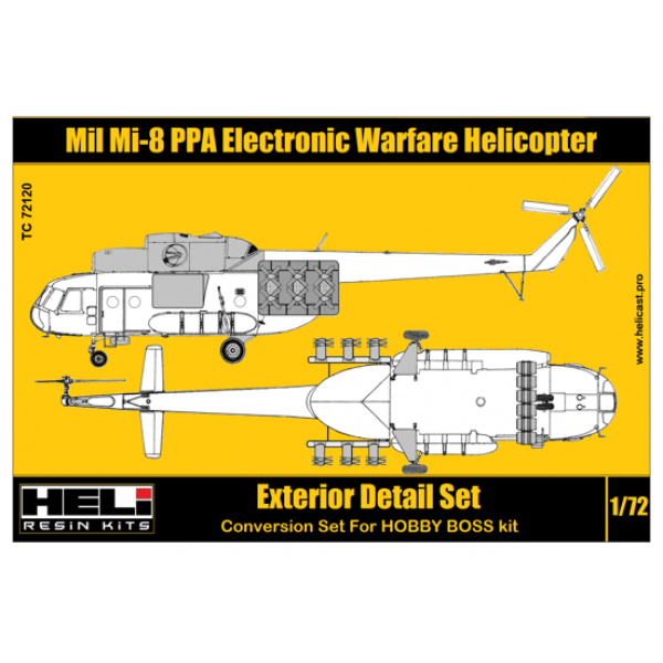 TC72120 Mil Mi-8 PPA Conversion Detail Set 1/72